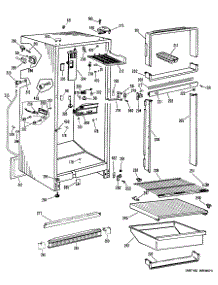 02 - Section2 parts for Ge Refrigerator CTF14CJCL from AppliancePartsPros.com