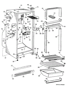 02 - Section2 parts for Ge Refrigerator CTF16CJCR from AppliancePartsPros.com