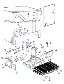 04 - Section4 parts for Ge Refrigerator CSX24DJE from AppliancePartsPros.com