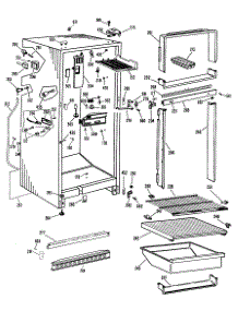 02 - Section2 parts for Ge Refrigerator CTF16XJDL from AppliancePartsPros.com