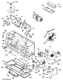 02 - Section2 parts for Ge Microwave RVM122H01 from AppliancePartsPros.com