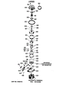 05 - 2 Speed parts for Ge Washer WLW3600BBL from AppliancePartsPros.com