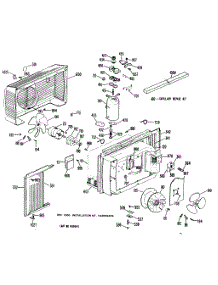 03 - Section3 parts for Ge Air Conditioner KTP06FAC1 from AppliancePartsPros.com