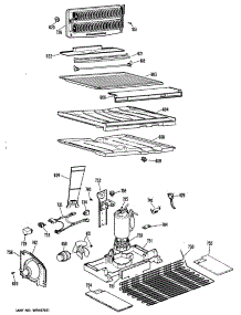 03 - Section3 parts for Ge Refrigerator CTX18AKEL from AppliancePartsPros.com