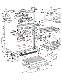 02 - Section2 parts for Ge Refrigerator CTX21GKCR from AppliancePartsPros.com