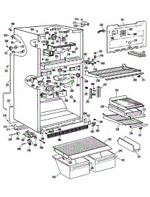 02 - Section2 parts for Ge Refrigerator CTX21PKGR from AppliancePartsPros.com
