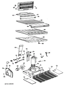 03 - Section3 parts for Ge Refrigerator CTX18EKGR from AppliancePartsPros.com