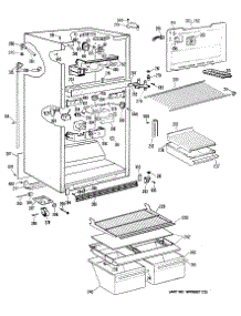 02 - Section2 parts for Ge Refrigerator CTH18ERERAD from AppliancePartsPros.com