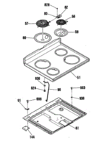 02 - Section2 parts for Ge Range LEB326GT1AD from AppliancePartsPros.com