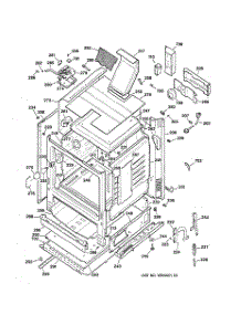 03 - Body Parts parts for Ge Range JGBP30GEV1AD from AppliancePartsPros.com