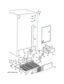 04 - Unit Parts parts for Ge Refrigerator TFZ22JRYDWW from AppliancePartsPros.com