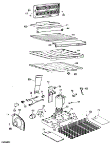 03 - Section3 parts for Ge Refrigerator CTX21EKGR from AppliancePartsPros.com