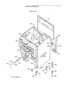 02 - Body Parts parts for Ge Range RB632GV3 from AppliancePartsPros.com