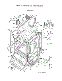 04 - Body Parts parts for Ge Range RGB745SEV2AD from AppliancePartsPros.com