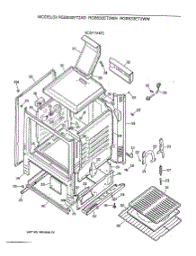 03 - Body Parts parts for Ge Range RGB532ET2AD from AppliancePartsPros.com