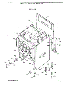 02 - Body Parts parts for Ge Range RB534GV1 from AppliancePartsPros.com
