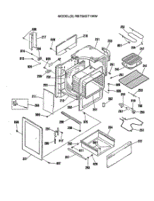 04 - Section4 parts for Ge Range RB756GT1WW from AppliancePartsPros.com