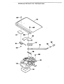 03 - Section3 parts for Ge Range RB754GT1AD from AppliancePartsPros.com