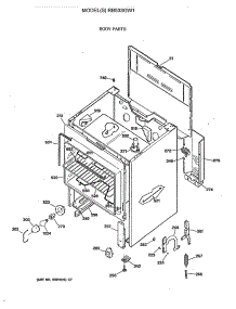 02 - Body Parts parts for Ge Range RB533GW1 from AppliancePartsPros.com