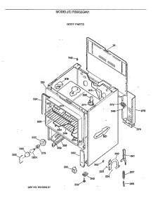 02 - Body Parts parts for Ge Range RB632GW1 from AppliancePartsPros.com