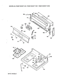 02 - Section2 parts for Ge Range RGB745WET1WW from AppliancePartsPros.com