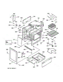 03 - Body Parts parts for Ge Range RB757WT3WW from AppliancePartsPros.com