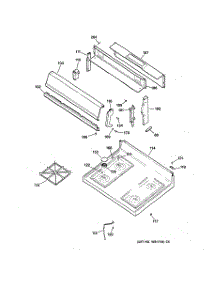 02 - Cooktop parts for Ge Range RGB530BEW1AD from AppliancePartsPros.com