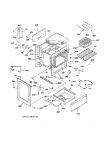 03 - Body Parts parts for Ge Range RB557GV3AD from AppliancePartsPros.com