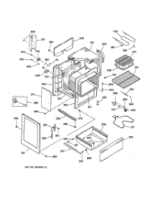 03 - Body Parts parts for Ge Range RB754PY1AD from AppliancePartsPros.com