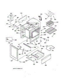 03 - Body Parts parts for Ge Range RB557GY2AD from AppliancePartsPros.com