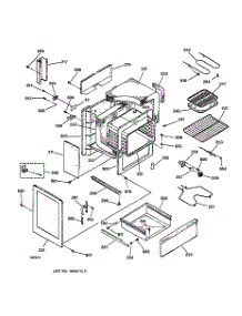 03 - Body Parts parts for Ge Range RB756GT4WW from AppliancePartsPros.com