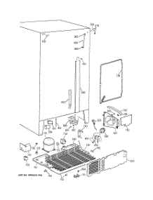 06 - Unit Parts parts for Ge Refrigerator MSK27DRXDAA from AppliancePartsPros.com