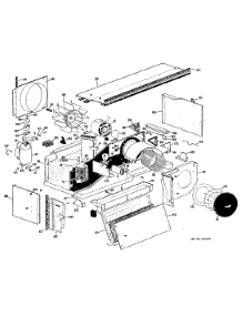 02 - Section2 parts for Ge Air Conditioner A2B542SEALY1 from AppliancePartsPros.com
