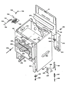 03 - Section3 parts for Ge Range JBP19GV1 from AppliancePartsPros.com