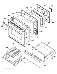 03 - Section3 parts for Ge Range JBP75GS3AD from AppliancePartsPros.com
