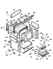 02 - Section2 parts for Ge Range RF502GH1 from AppliancePartsPros.com