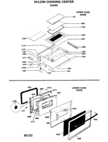 03 - Hi / Low Cooking Center parts for Ge Range RGH846GEJ5 from AppliancePartsPros.com