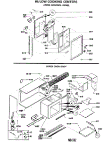 04 - Hi / Low Cooking Centers parts for Ge Range RGH846GEJ1 from AppliancePartsPros.com