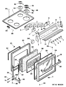 02 - Section2 parts for Ge Range RF614GH1 from AppliancePartsPros.com