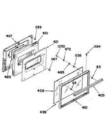 04 - Section4 parts for Ge Range RF512G0L1 from AppliancePartsPros.com
