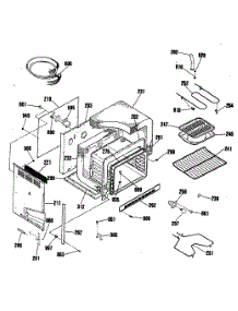 02 - Section2 parts for Ge Range RF512GL3 from AppliancePartsPros.com