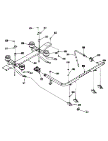 02 - Section2 parts for Ge Range RGB751GEL1 from AppliancePartsPros.com