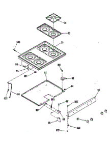 03 - Section3 parts for Ge Range RGB751GEL1 from AppliancePartsPros.com