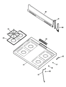 02 - Section2 parts for Ge Range RGB524PN1 from AppliancePartsPros.com