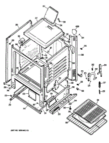 03 - Section3 parts for Ge Range RGB524PN1 from AppliancePartsPros.com