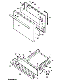 04 - Section4 parts for Ge Range RGB524EN1 from AppliancePartsPros.com