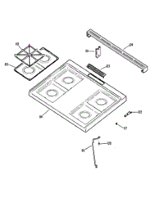 02 - Section2 parts for Ge Range RGS525GEN1 from AppliancePartsPros.com