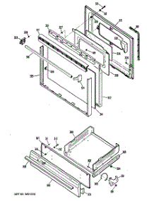 03 - Section3 parts for Ge Range RGB628GEN1 from AppliancePartsPros.com