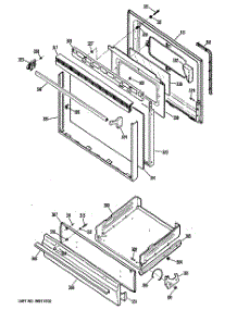 03 - Section3 parts for Ge Range RGB528GEN1 from AppliancePartsPros.com