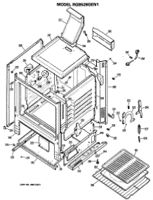 04 - Section4 parts for Ge Range RGB528GEN1 from AppliancePartsPros.com